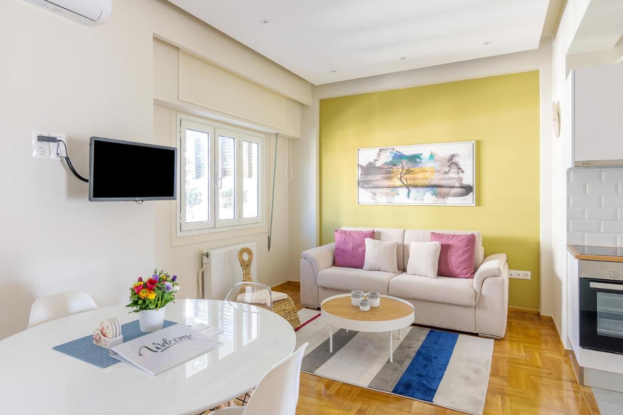 Chic Penthouse For 4 Ppl In Kolonaki Daire Atina Dış mekan fotoğraf