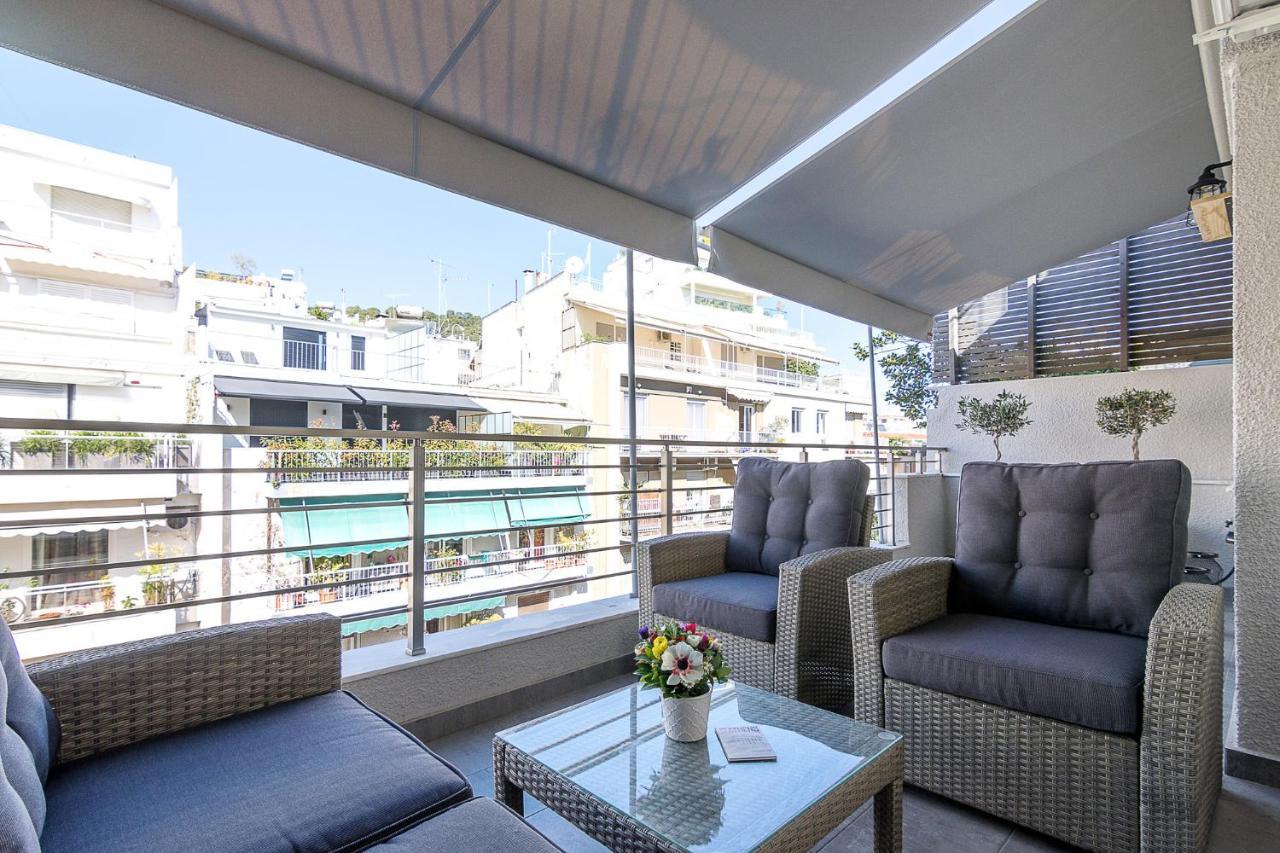 Chic Penthouse For 4 Ppl In Kolonaki Daire Atina Dış mekan fotoğraf